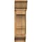 Ekena Millwork Balboa Traditional Rough Sawn Bracket w/ Offset Brace, Western Red Cedar, 8"W x 20"D x 28"H BKT0806X20X28BOA01RWR - alternate 2